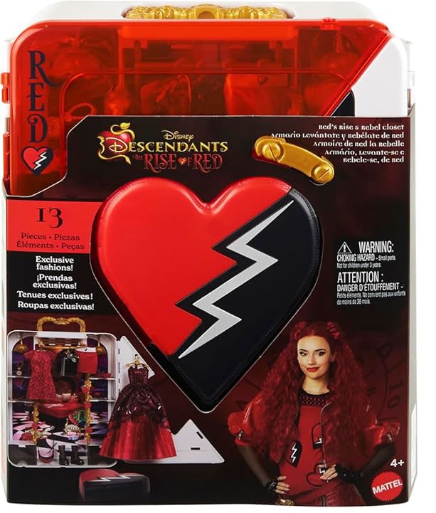 小物 DESCENDANT descendant PLAID STALL 24aw Disney Descendants 4: The Rise of Red Closet with Clothes Fashion