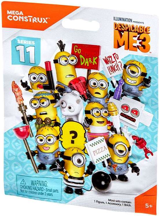 Mega Construx Despicable Me 3 Series 11 Mystery Box [24 Packs]