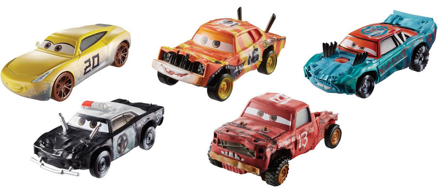 cars 3 thunder hollow 5 pack
