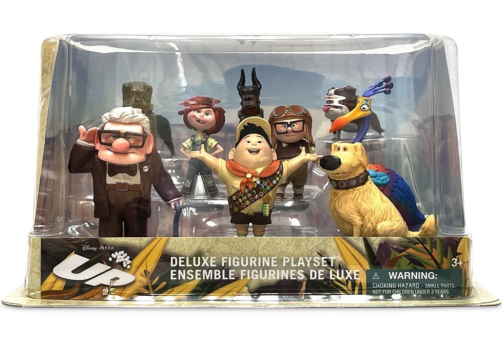 Disney / Pixar Up Up Exclusive 9Piece PVC Deluxe Figure Play Set