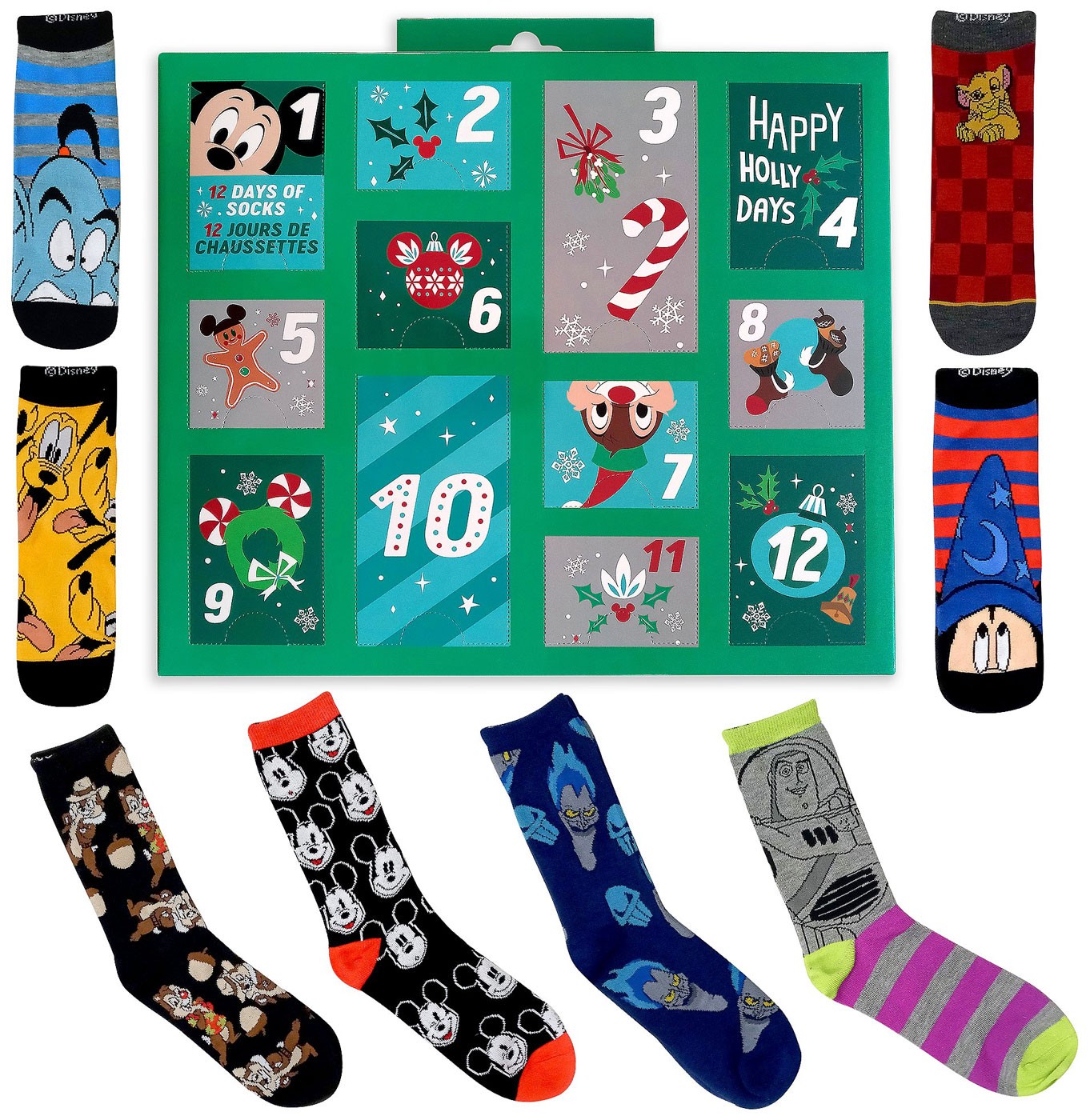 12 Days of Socks 2020 Holiday Advent Sock Calendar for Men eBay