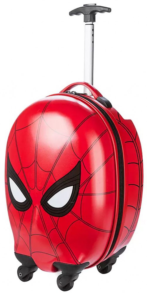 spider man rolling luggage