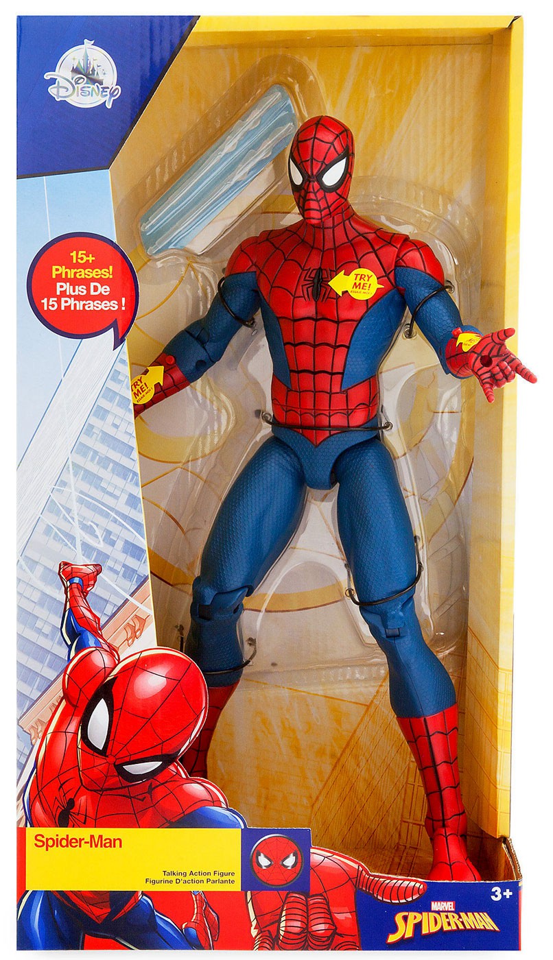 talking spiderman figure