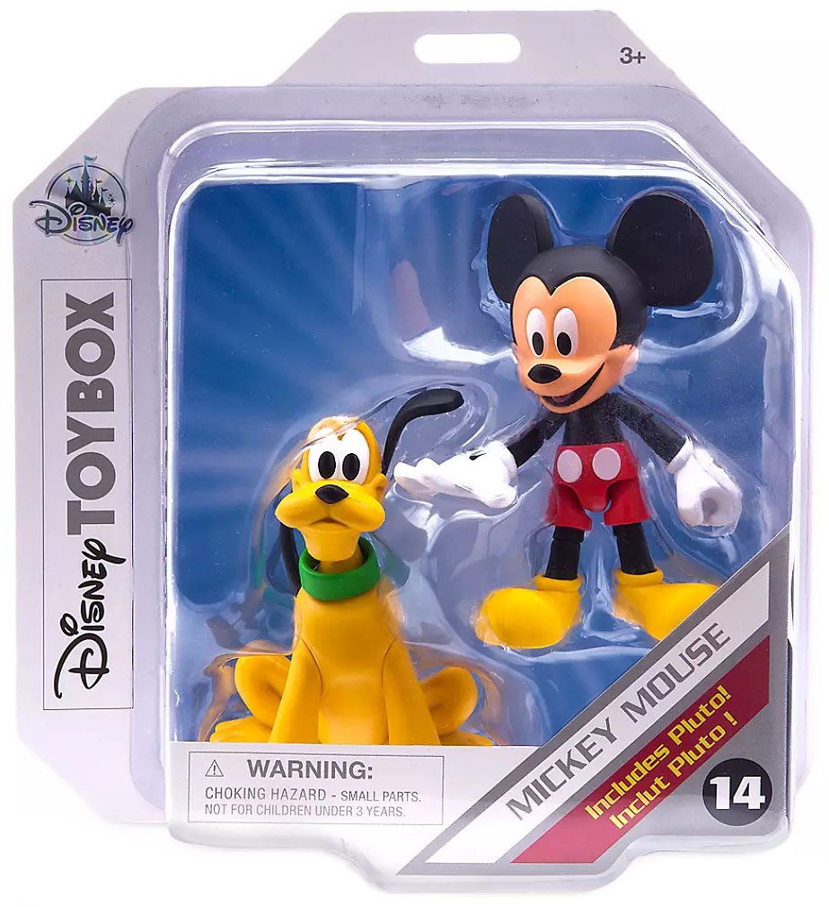 Disney Toybox Mickey Mouse & Pluto Action Figure [2020] eBay