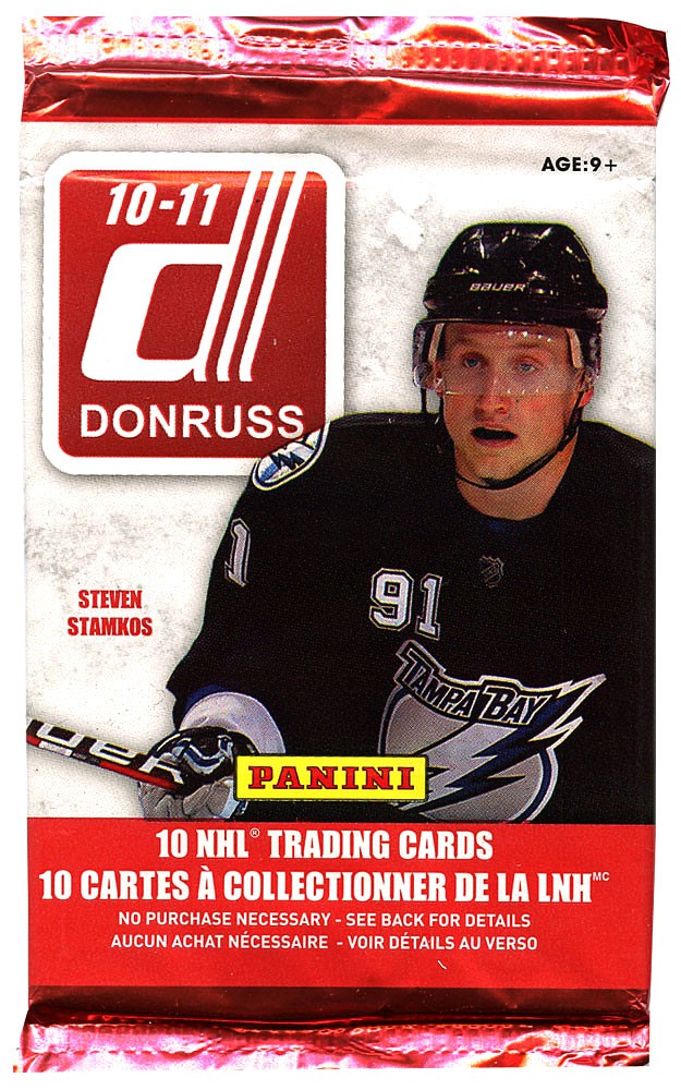 10シリ panini donruss elite sparkplug ディバラ NHL Panini 2010-11 Donruss Hockey Trading Card Pack [10 Cards] | eBay