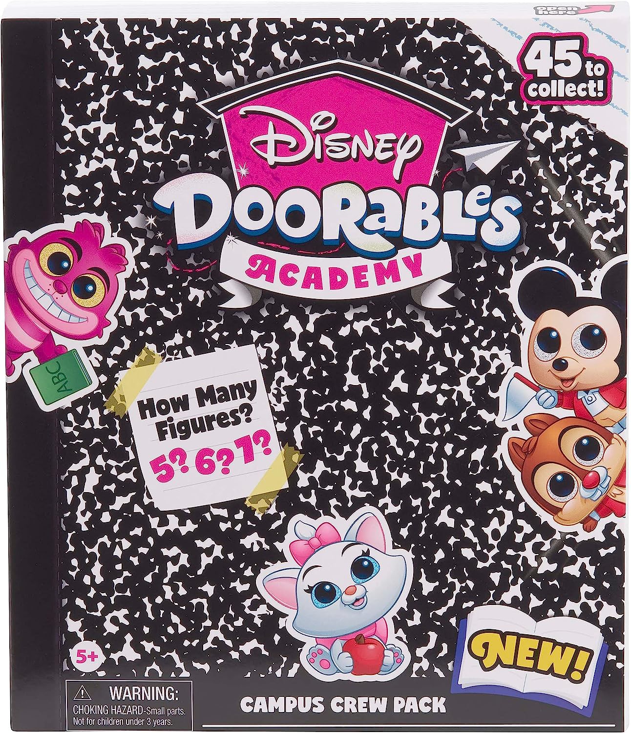 Disney Doorables Academy Campus Crew MULTI Pack [5 6 OR 7 RANDOM