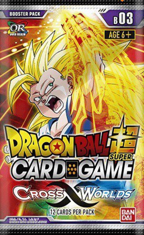 Dragon Ball Super Dragon Ball TCG Cross Worlds Series 3 Booster