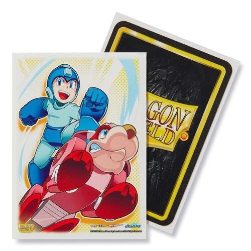 megaman card sleeves Dragon Shield Mega Man Card Sleeves [Brushed Art]