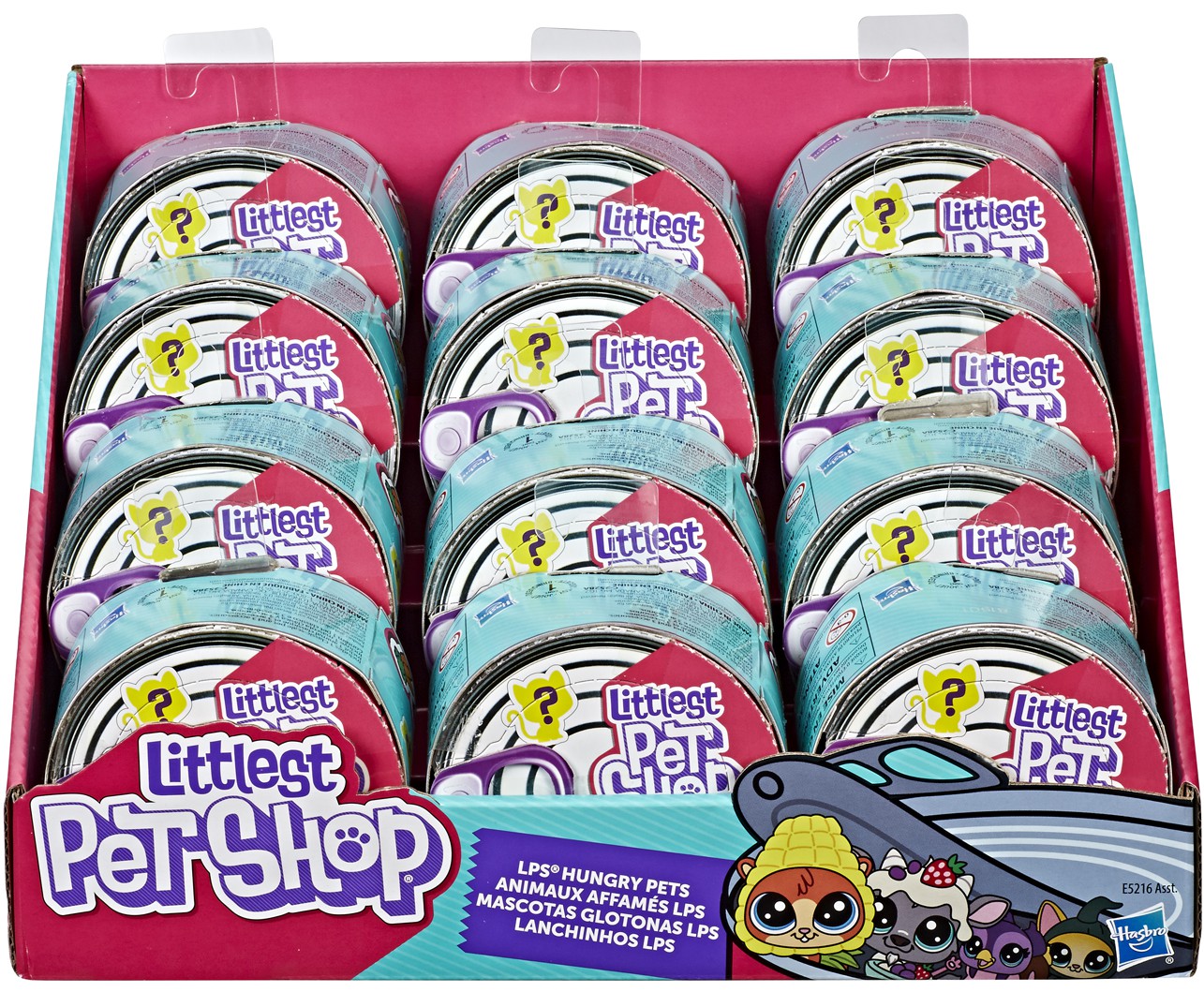 Hasbro Littlest Pet Shop Series 2 Hungry Pets Mystery Box [12 Packs]