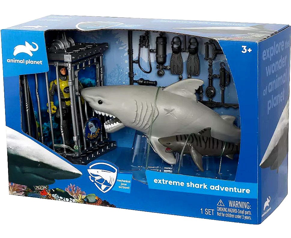 Blip Toys Animal Planet Extreme Shark Adventure Playset [RANDOM Color ...