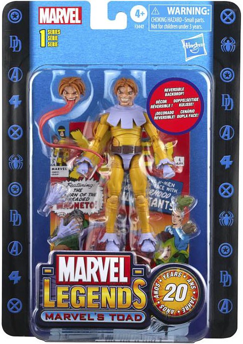 X-Men Marvel Legends Retro Collection Toad Action Figure | eBay