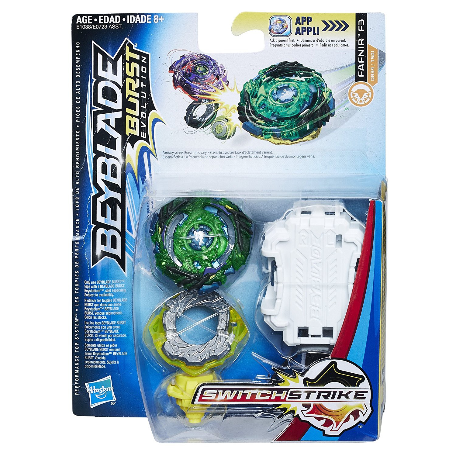 Beyblade Burst Switchstrike Fafnir F3 