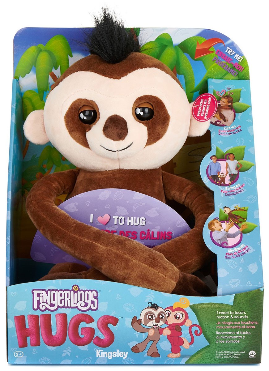 fingerlings hugs interactive plush monkey