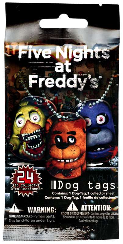注文割引 Five eBay | Pack Tag Dog Freddy's at Nights キーホルダー・アクリルキーホルダー