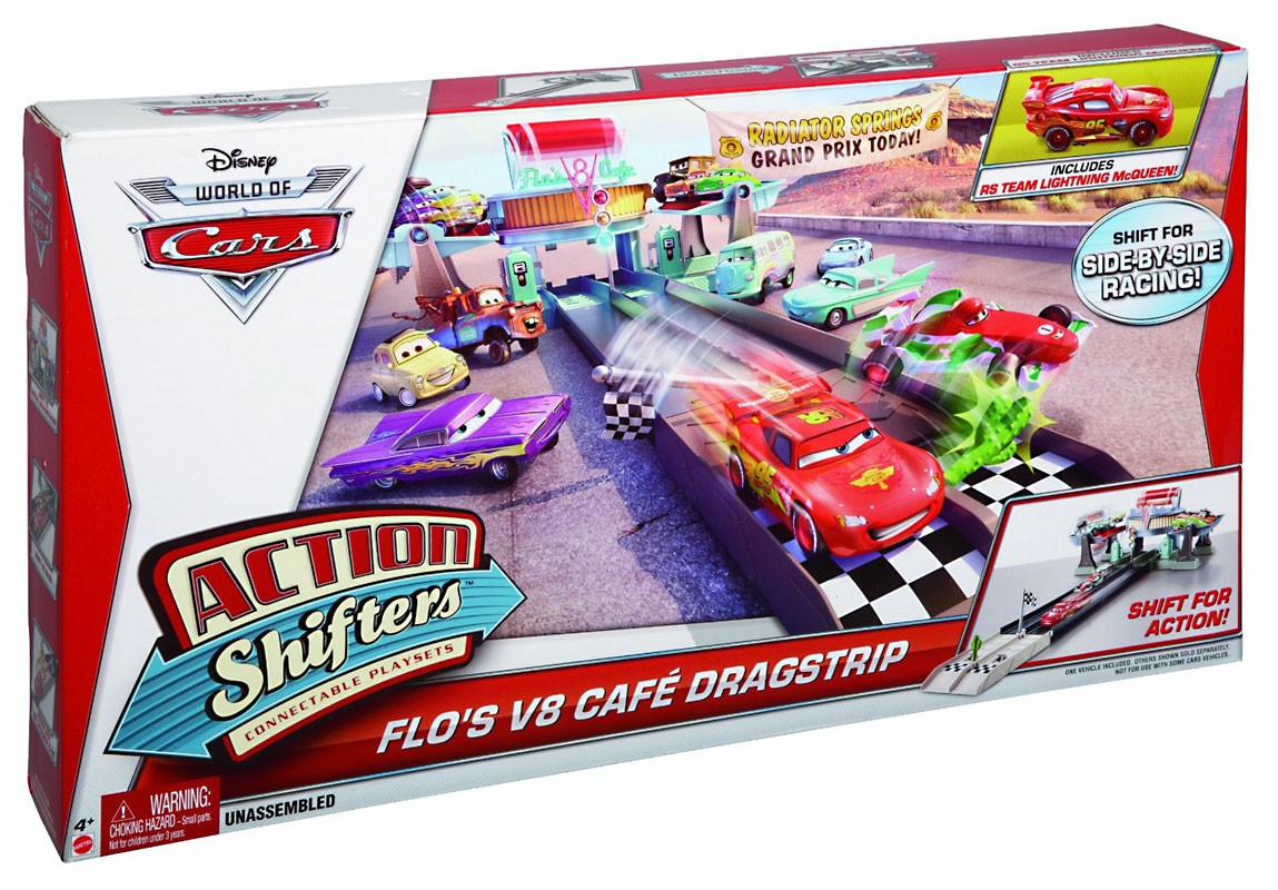 disney pixar cars precision series flo's v8 cafe