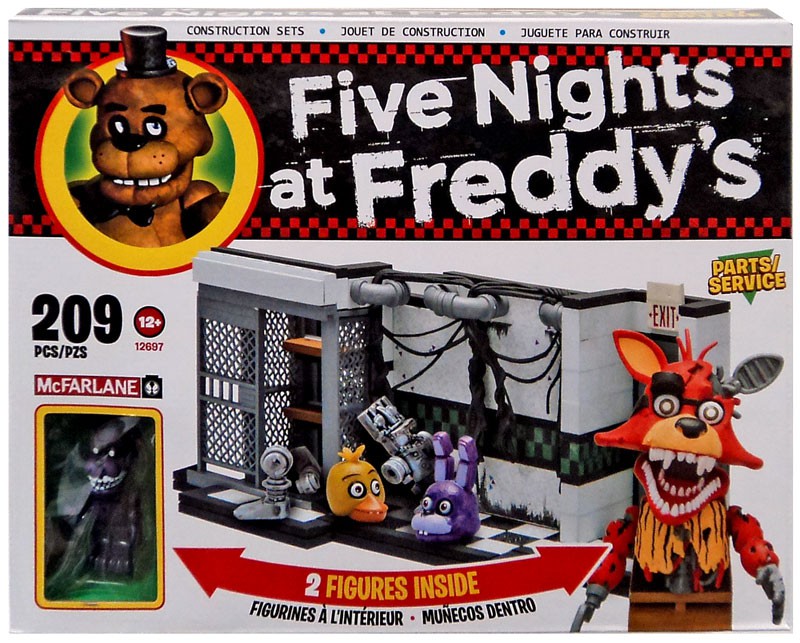 Parts / Service Construction Set [Withered Foxy & Shadow Freddy