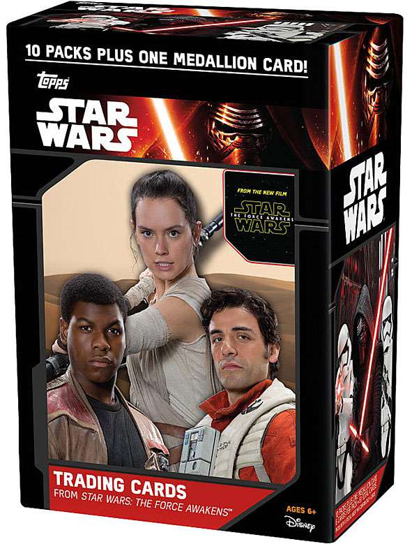 star wars force awakens trading cards