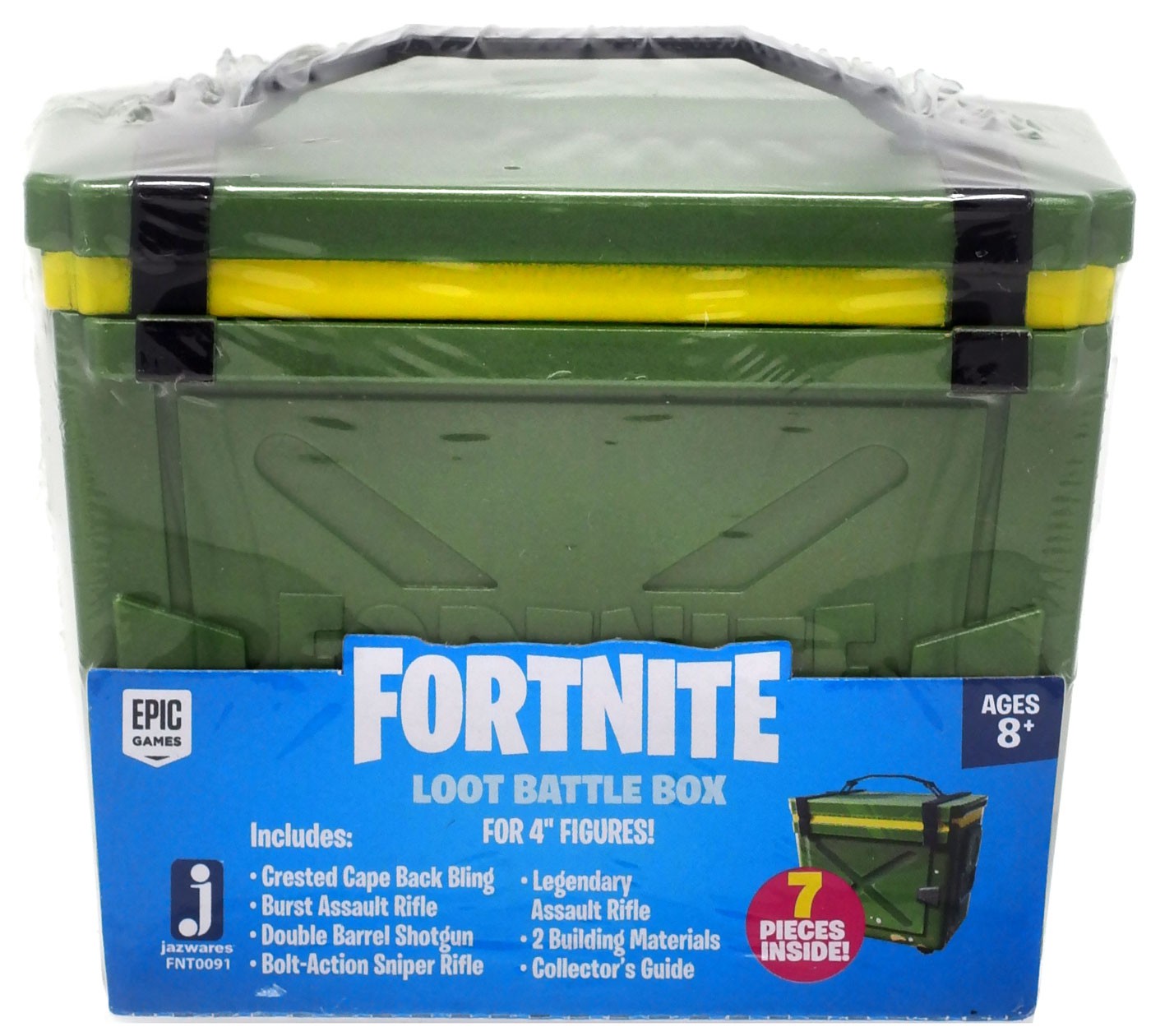 Brand New Sealed Fortnite Loot Battle Box Crested Cape Back Bling
