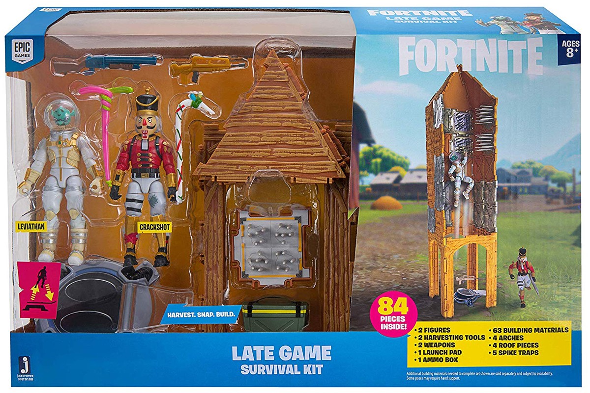 Fortnite Late Game Survival Kit Action Figure Playset 191726009139 - Fortnitelategamesurv