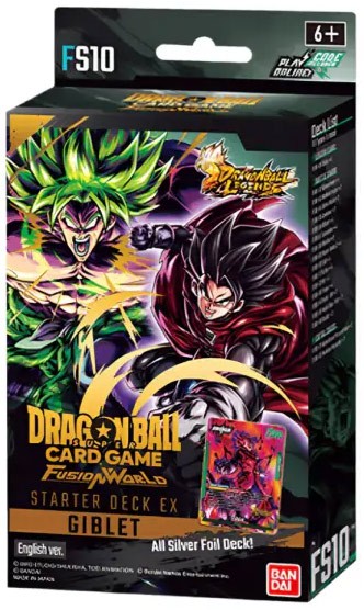 Dragon Ball Super TCG Fusion World Giblet Starter Deck FS10