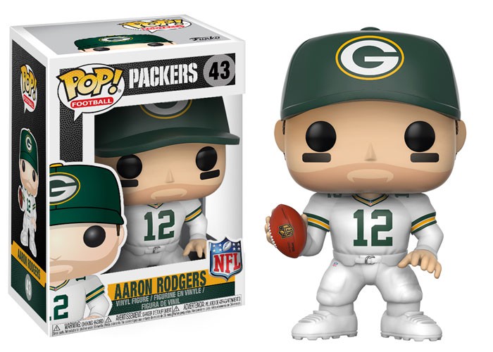 aaron rodgers funko pop super bowl