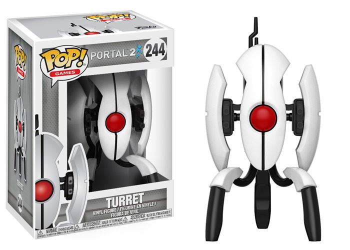 portal 2 turret funko pop