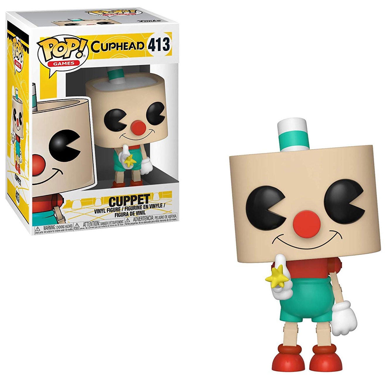 Funko Cuphead POP! Games Cuppet Vinyl Figure 413