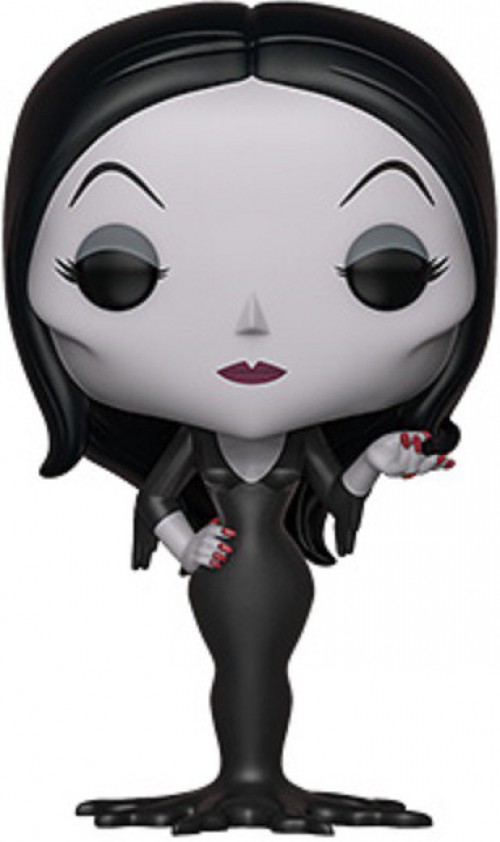 morticia addams pop figure