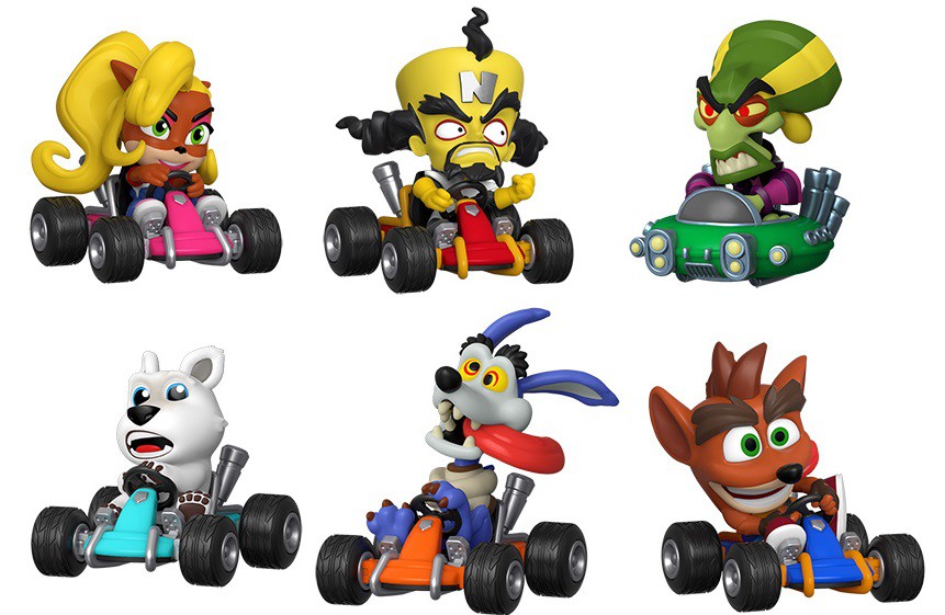 crash team racing mystery minis