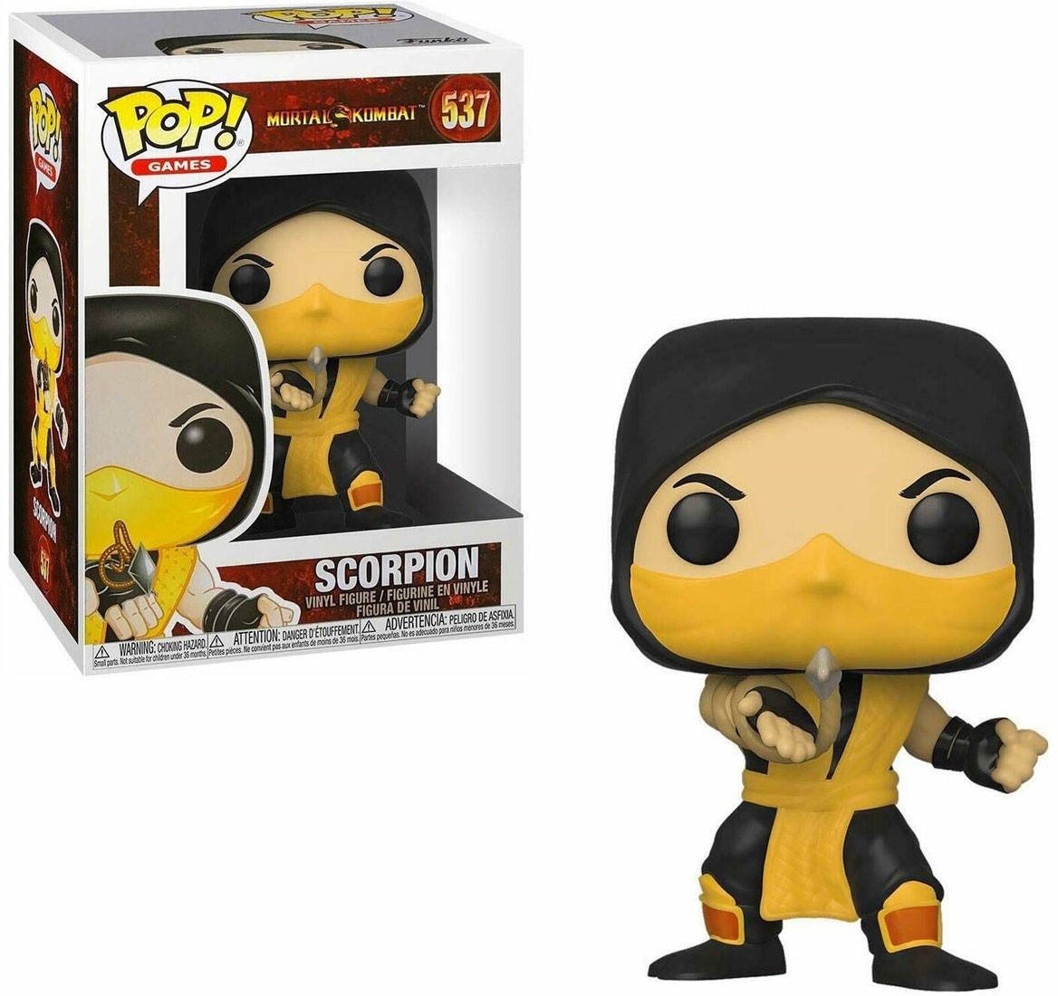 funko pop scorpion mortal kombat x
