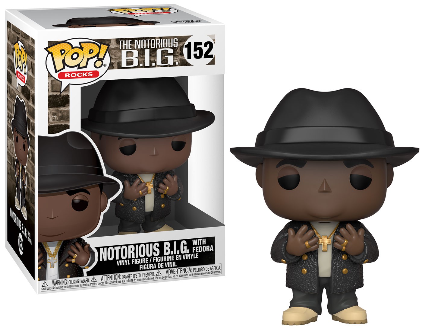 Funko POP! Rocks Notorious BIG (Biggie Smalls) Vinyl Figure ...