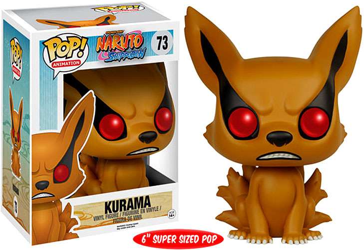 kurama flocked funko