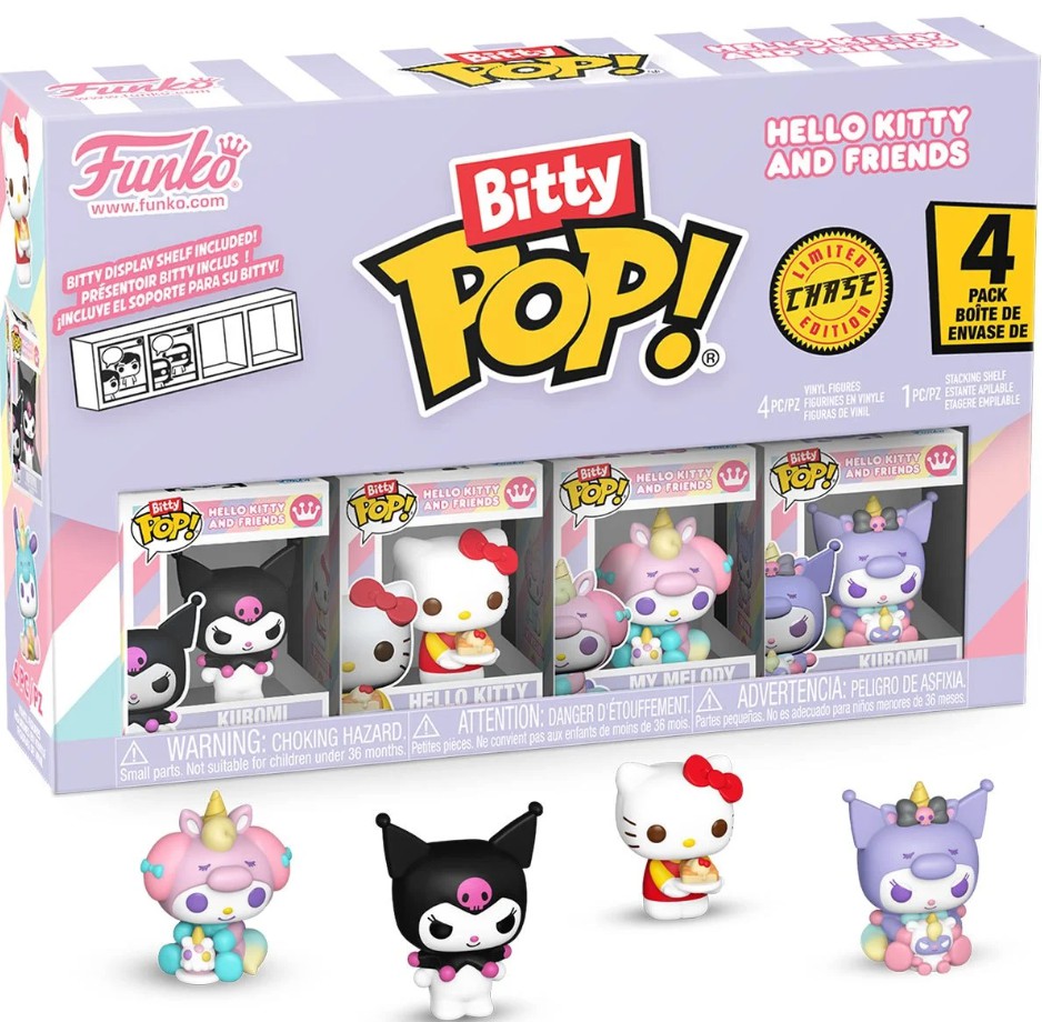 Funko Pop! Kuromi – Hello Kitty – Figurine Vinyle 9,5 Cm – Glace à La Main – Collection Sanrio – Cadeau Fan – Produit Officiel