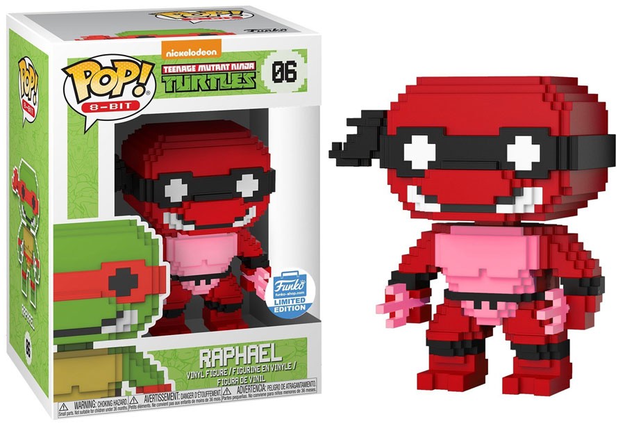 ninja turtle 8 bit pop