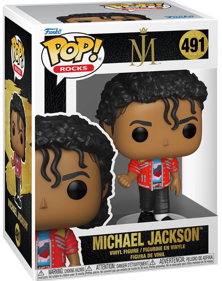 Funko POP! Rocks Michael Jackson Vinyl Figure #491 [Beat It] | eBay