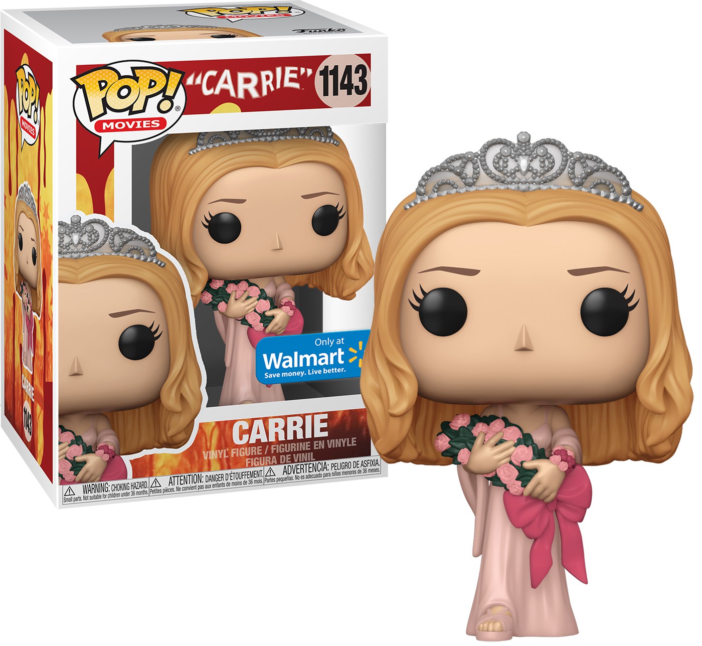 Funko POP! Movies Carrie Vinyl Figure #1143 [with Bouquet