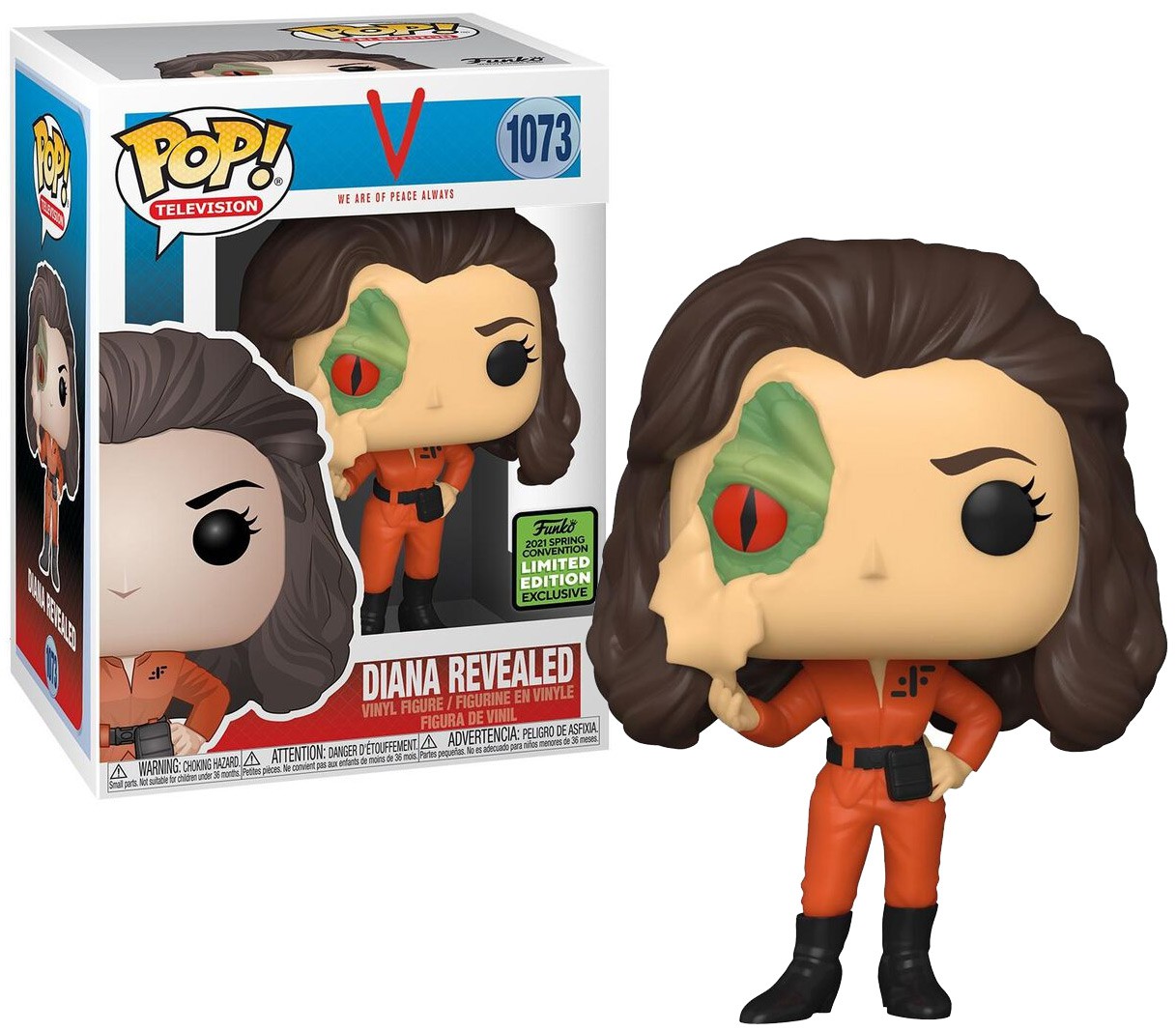 Funko V TV Show POP! TV Diana Revealed Vinyl Figure #1073 | eBay