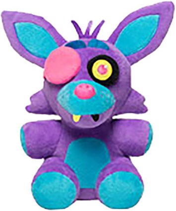 funko five nights at freddy's blacklight set of 6 plushies