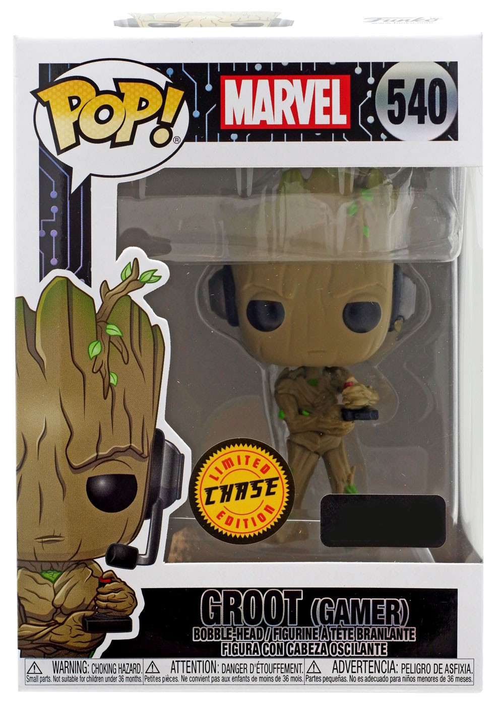 gamer groot funko pop chase