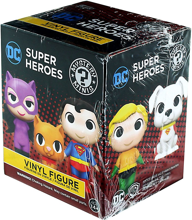dc super heroes mystery minis