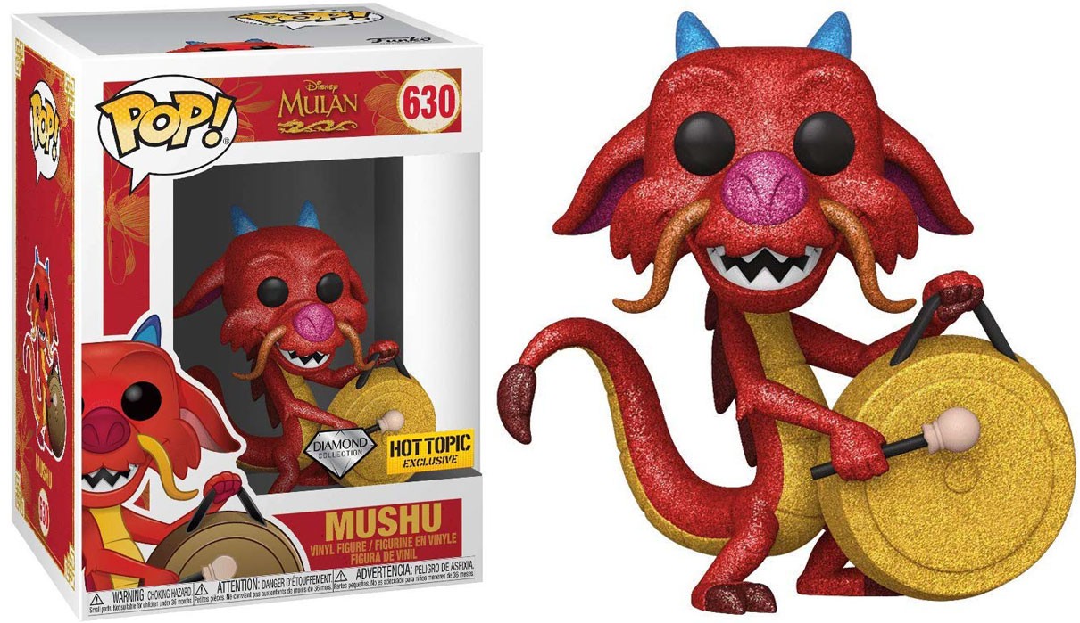 mushu diamond funko