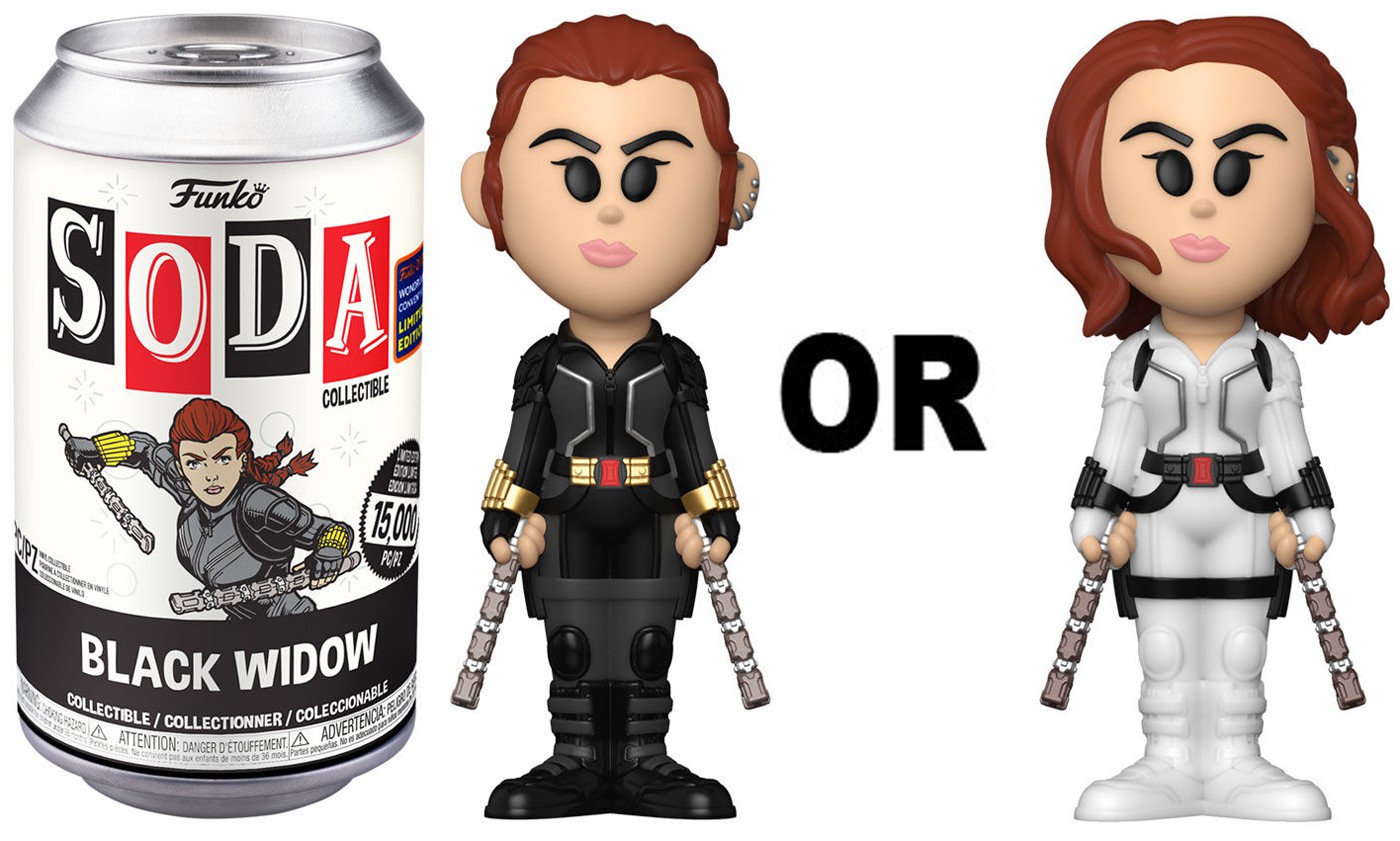 Funko Marvel Vinyl Soda Black Widow Vinyl Figure | eBay