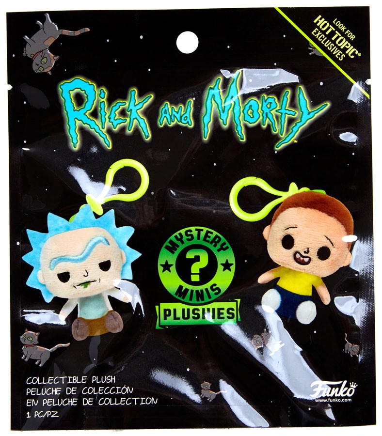 rick and morty mystery plush