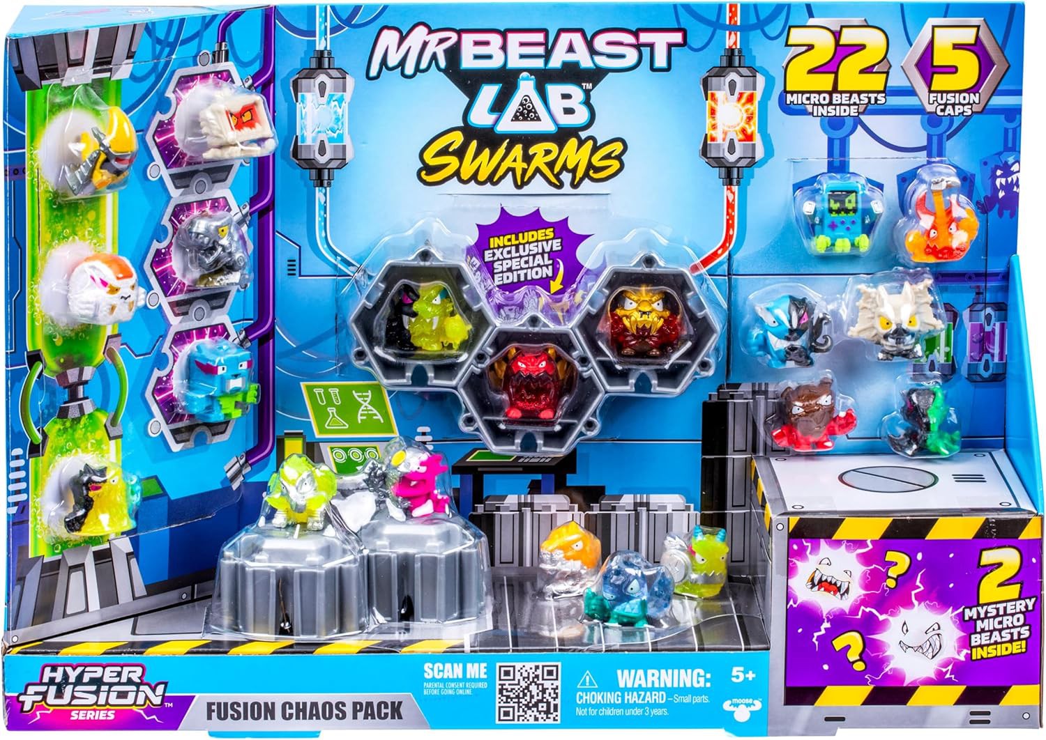 MrBeast Lab Swarms Hyper Fusion Series Fusion Chaos Pack 22-Pack