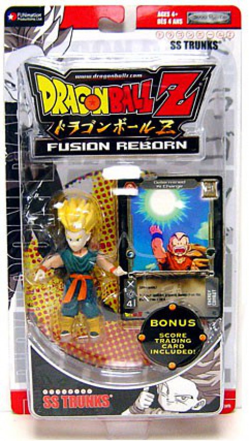 Jakks Pacific Dragon Ball Z Fusion Reborn SS Trunks Action Figure [Red