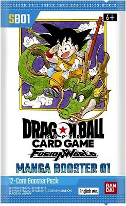 Dragon Ball Super TCG Fusion World Manga 1 Booster Pack SB01