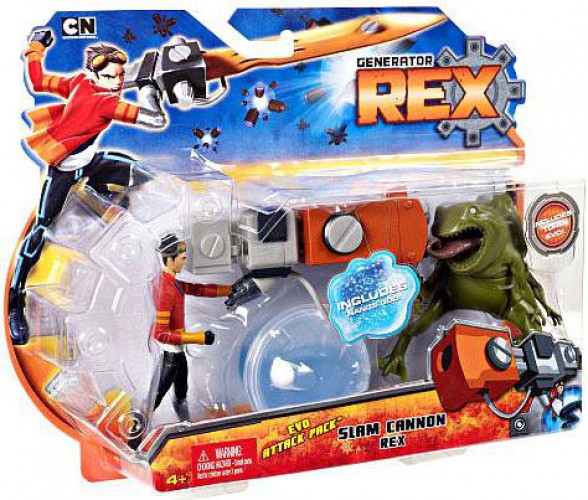 Generator Rex Evo Attack Pack Rex Action Figure [Slam Cannon] | eBay