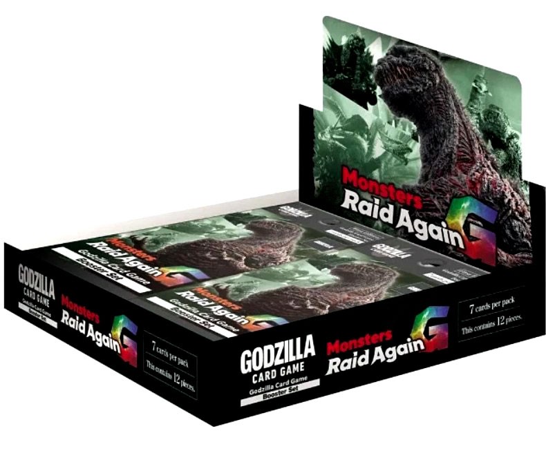 Godzilla Card Game - Monsters Raid Again - Booster Box Godzilla Card Game - Monsters Raid Again - Booster Box