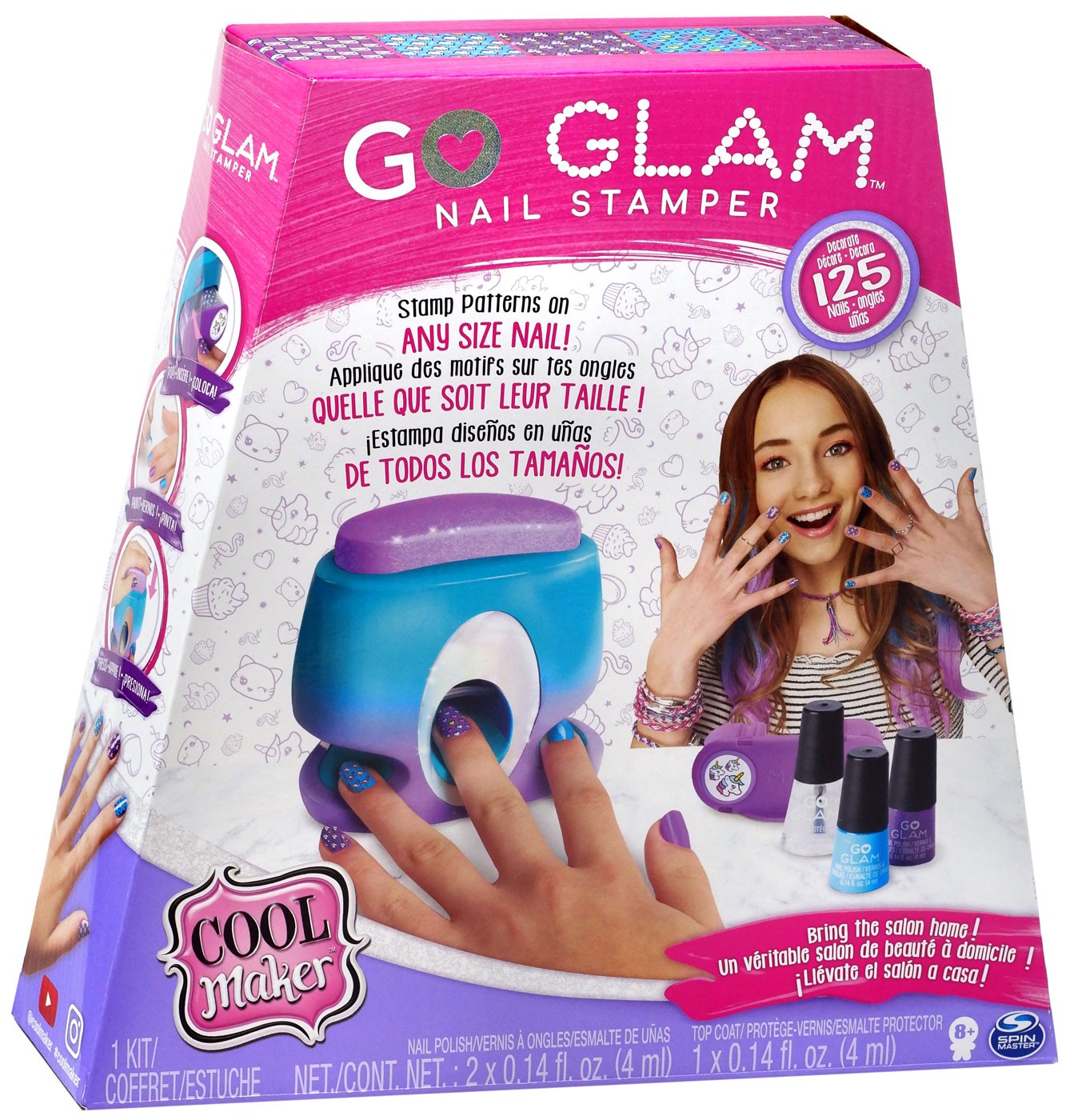 Cool Maker Go Glam Nail Stamper 778988269862 | eBay