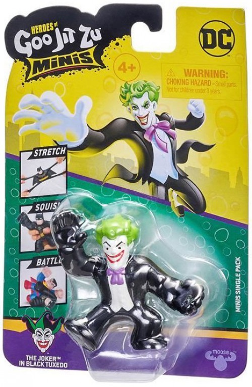 Heroes of Goo Jit Zu DC Minis The Joker Action Figure [Black